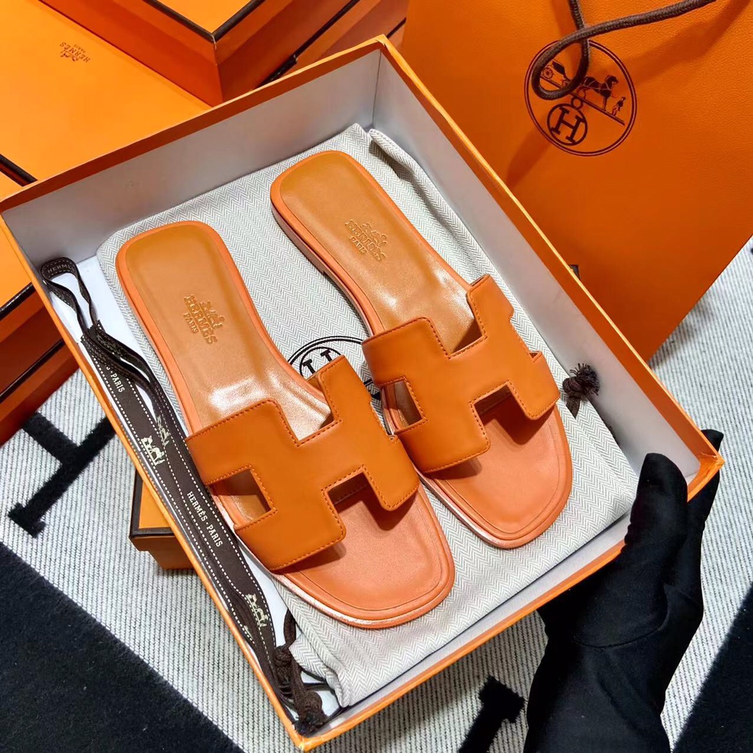 에르메스 올수공 오란 슬리퍼 샌들 스위프트 35